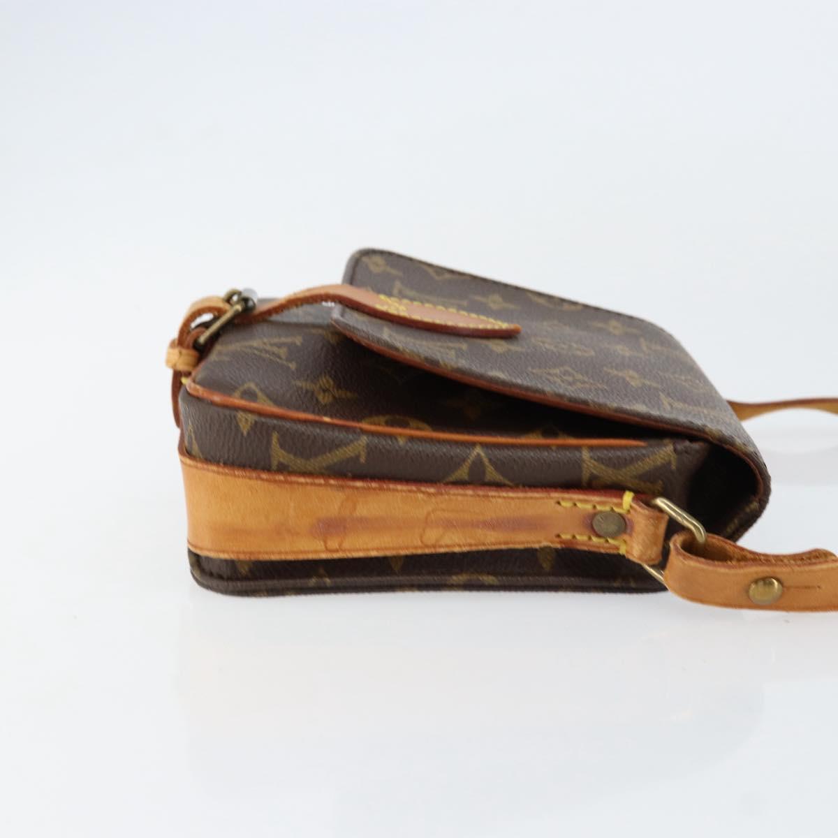LOUIS VUITTON Monogram Cartouchiere PM Shoulder Bag M51254 LV Auth ka269