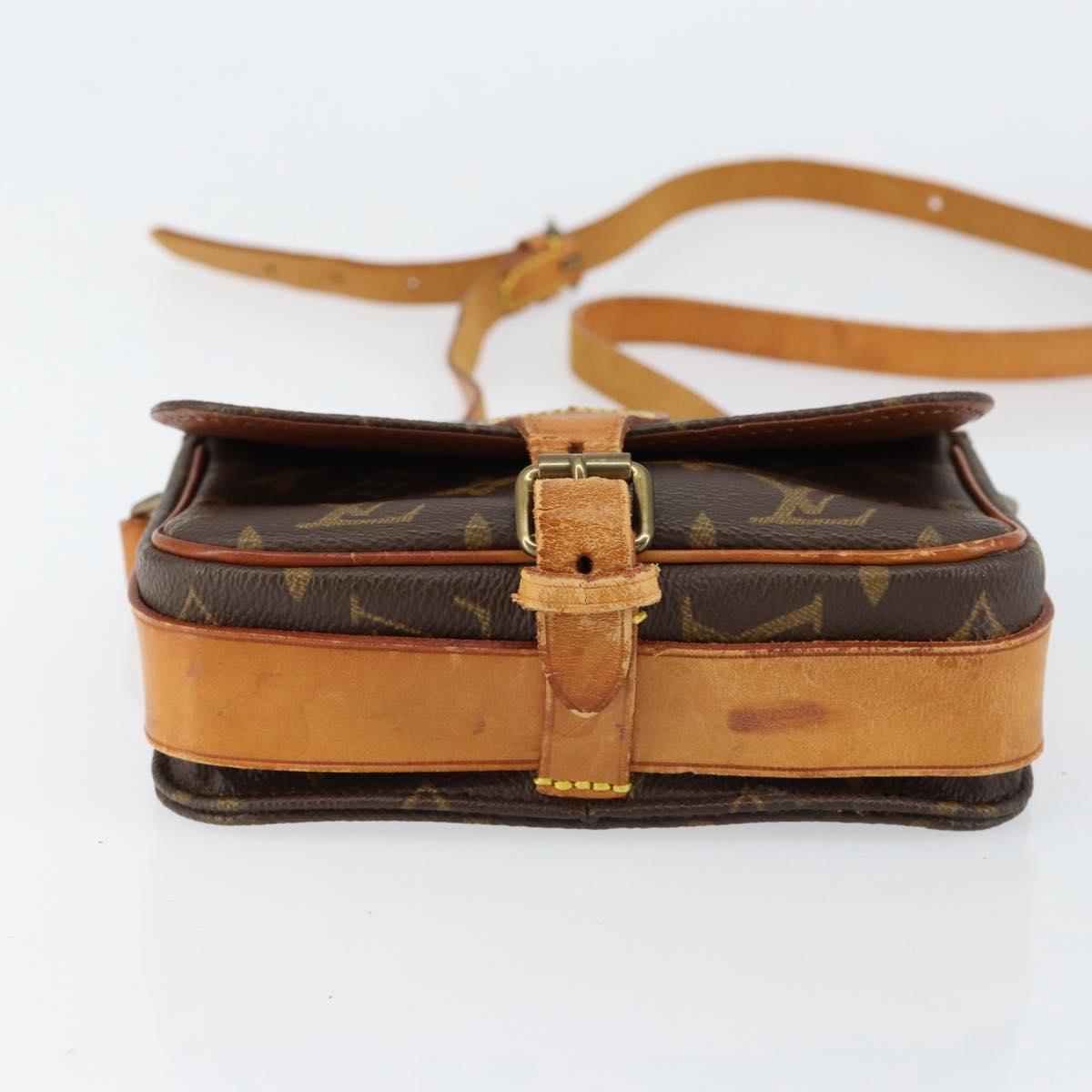 LOUIS VUITTON Monogram Cartouchiere PM Shoulder Bag M51254 LV Auth ka269