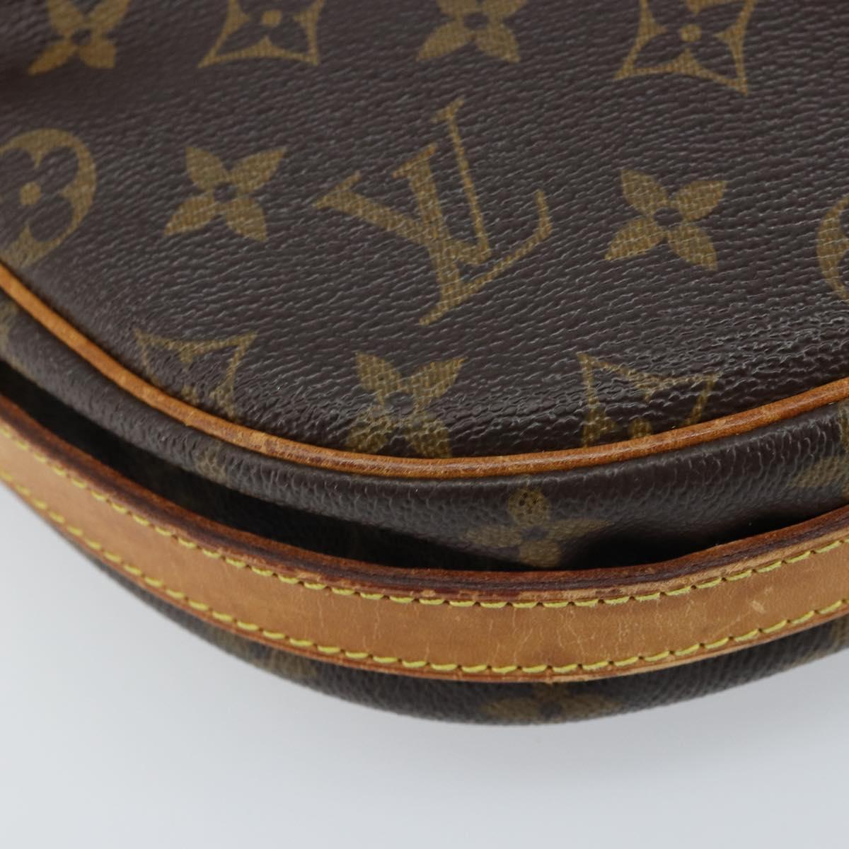 LOUIS VUITTON Monogram Jeune Fille GM Shoulder Bag M51225 LV Auth ka2701