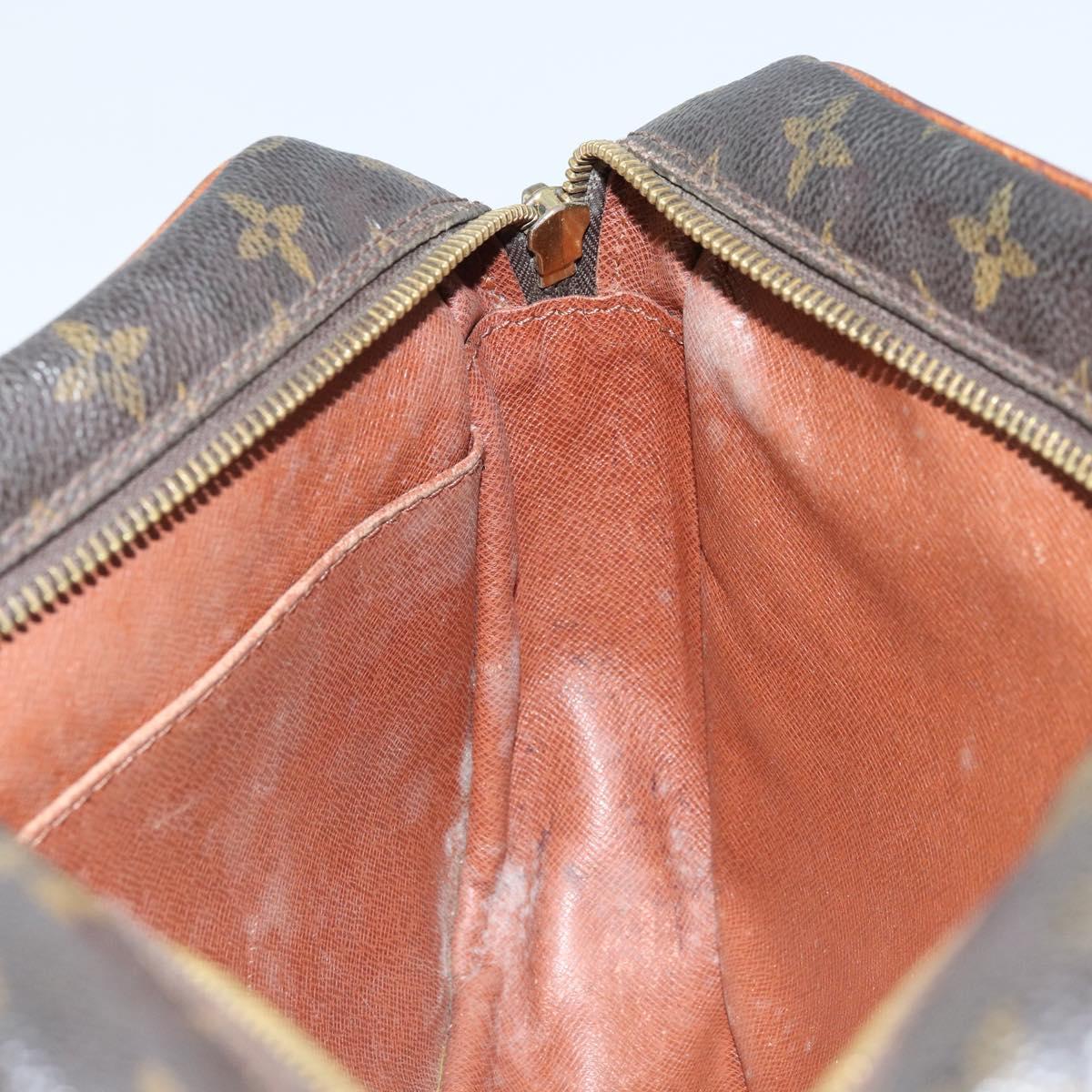 LOUIS VUITTON Monogram Compiegne 28 Clutch Bag M51845 LV Auth ka2703