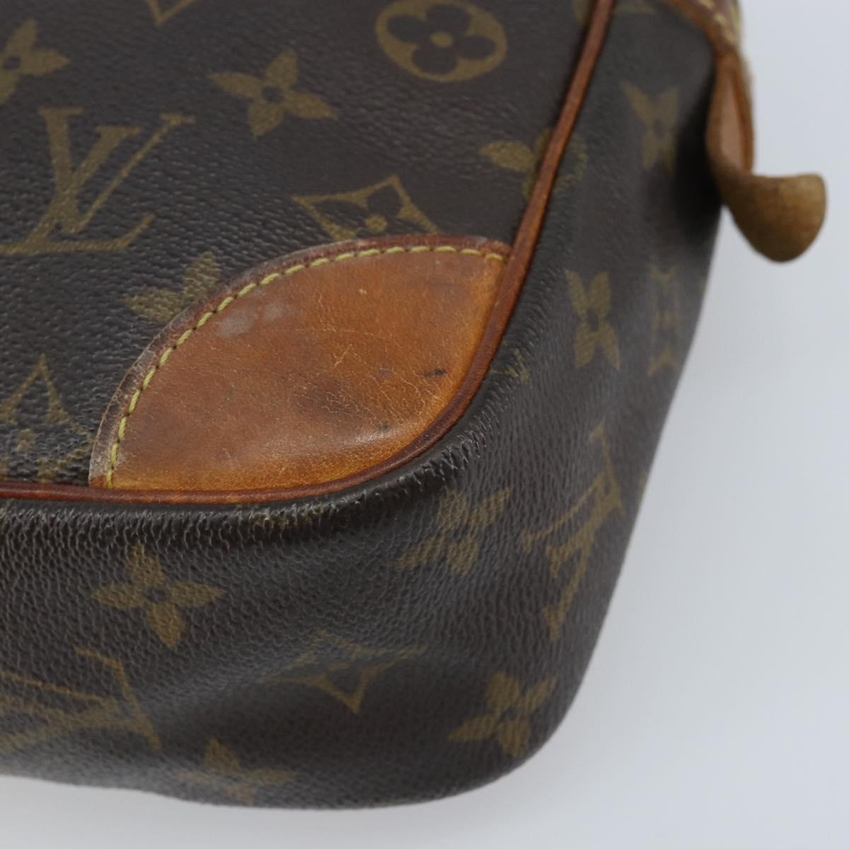 LOUIS VUITTON Monogram Compiegne 28 Clutch Bag M51845 LV Auth ka2703