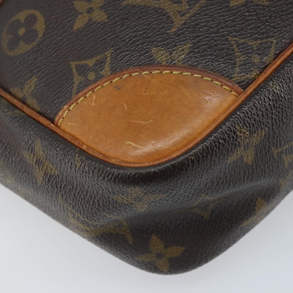 LOUIS VUITTON Monogram Compiegne 28 Clutch Bag M51845 LV Auth ka2703