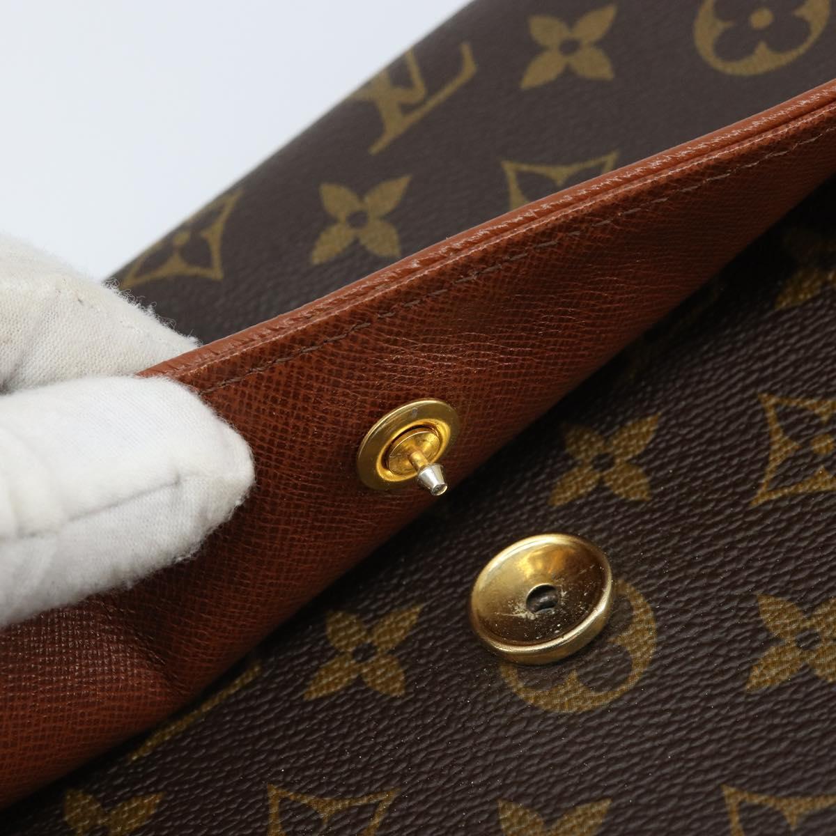 LOUIS VUITTON Monogram Pochette Dam GM Clutch Bag M51810 LV Auth ka2713