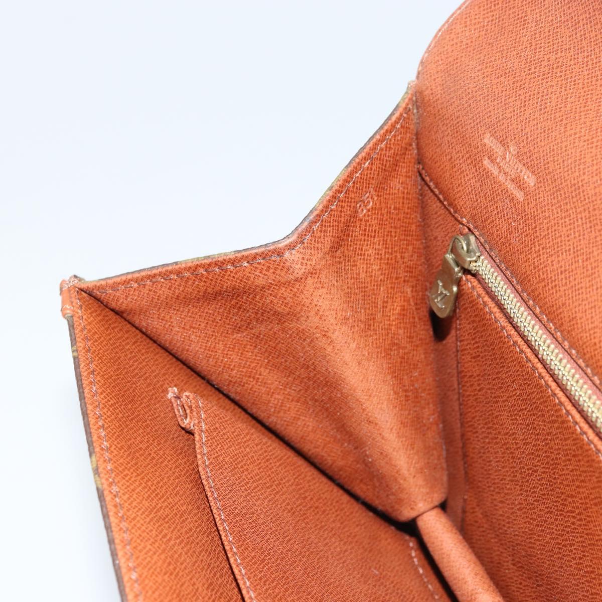 LOUIS VUITTON Monogram Pochette Dam GM Clutch Bag M51810 LV Auth ka2713