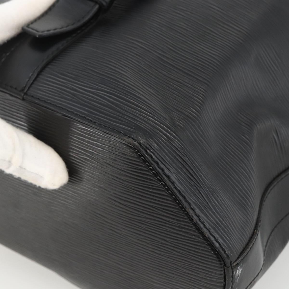 LOUIS VUITTON Epi Sac A Dos Shoulder Bag Black M80153 LV Auth ka2724