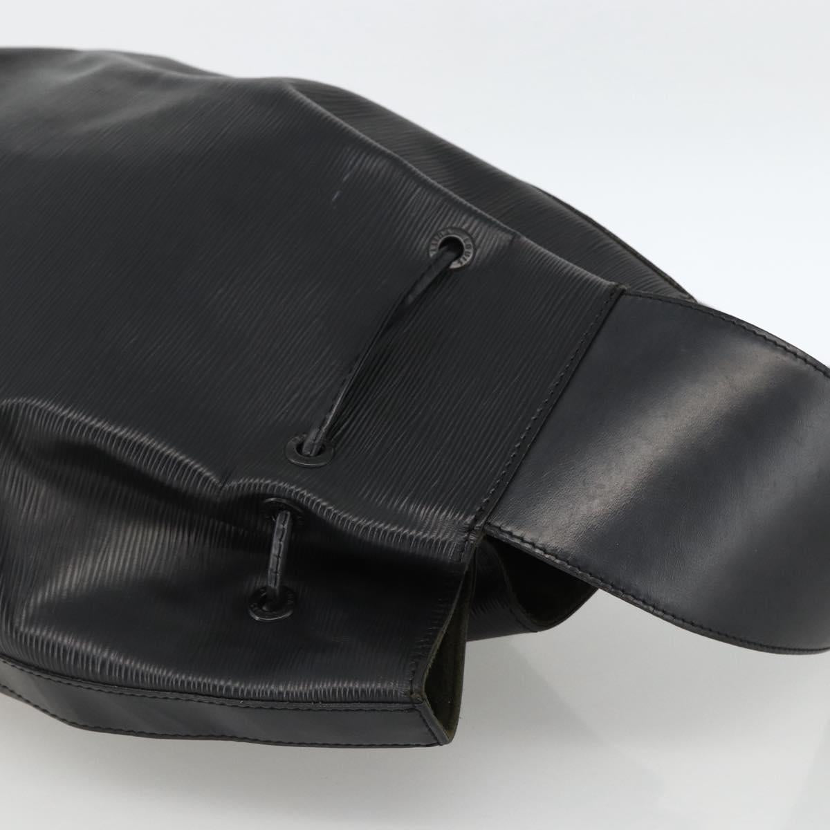 LOUIS VUITTON Epi Sac A Dos Shoulder Bag Black M80153 LV Auth ka2724