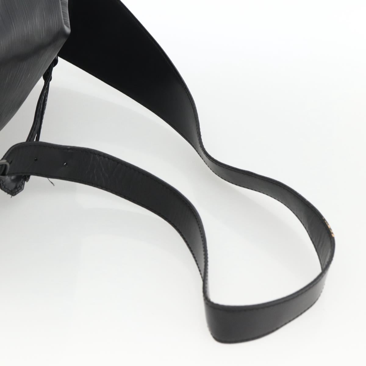 LOUIS VUITTON Epi Sac A Dos Shoulder Bag Black M80153 LV Auth ka2724