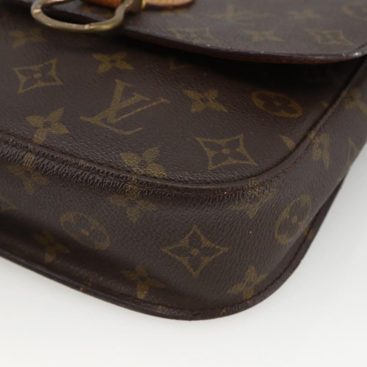 LOUIS VUITTON Monogram Saint Cloud MM Shoulder Bag M51243 LV Auth ka2725
