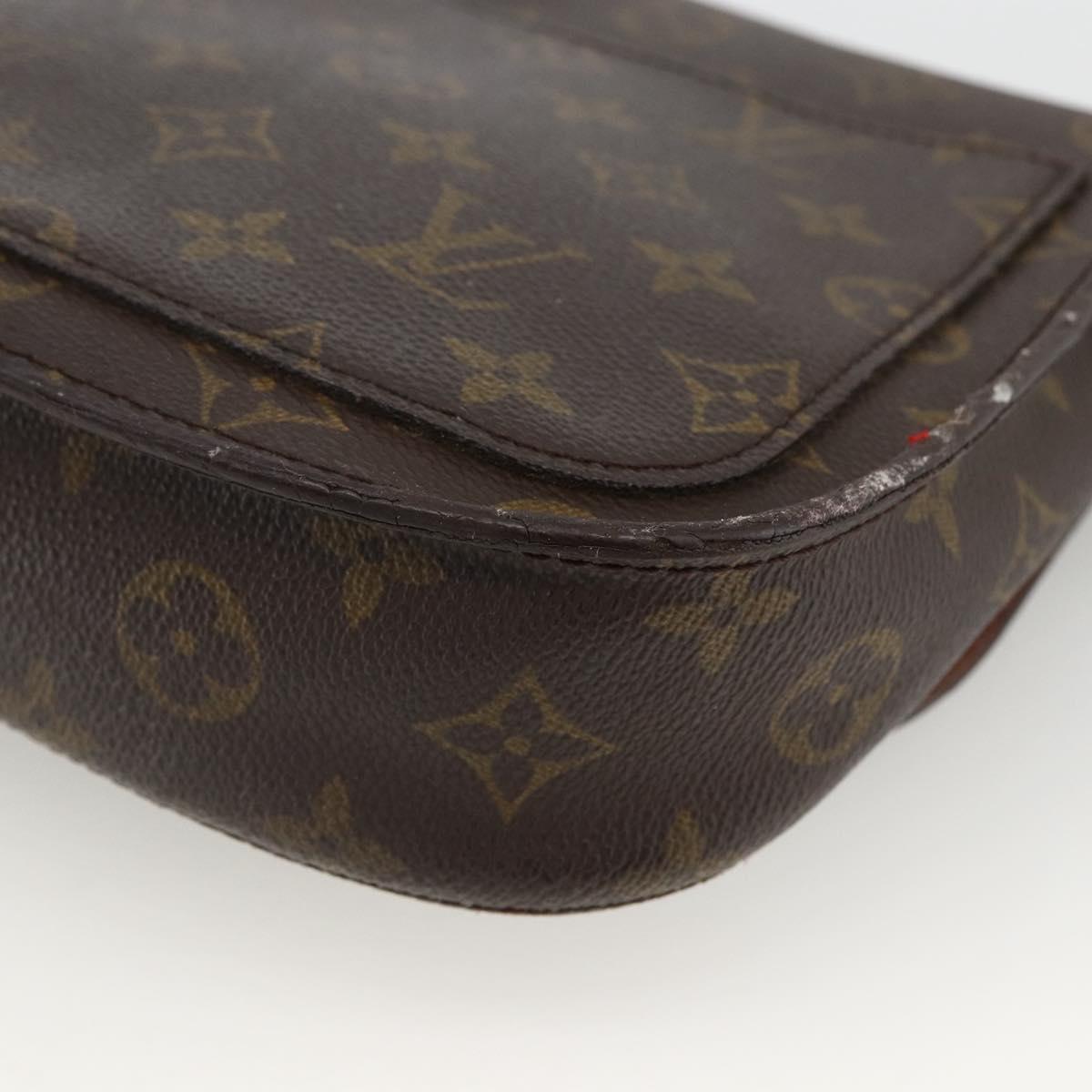 LOUIS VUITTON Monogram Saint Cloud MM Shoulder Bag M51243 LV Auth ka2725