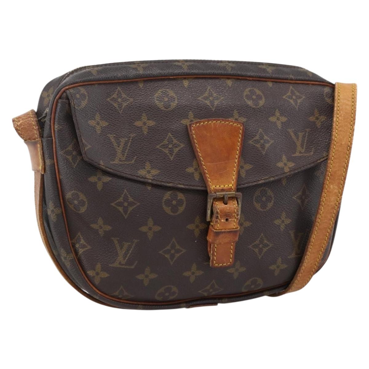 LOUIS VUITTON Monogram Jeune Fille GM Shoulder Bag M51225 LV Auth ka2732