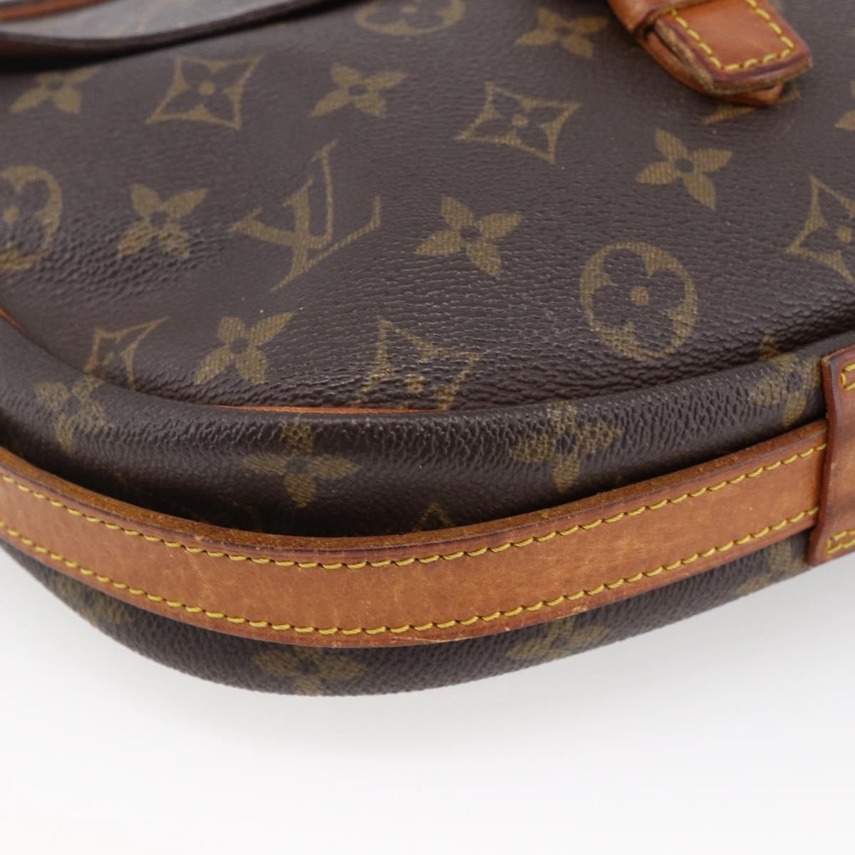 LOUIS VUITTON Monogram Jeune Fille GM Shoulder Bag M51225 LV Auth ka2732
