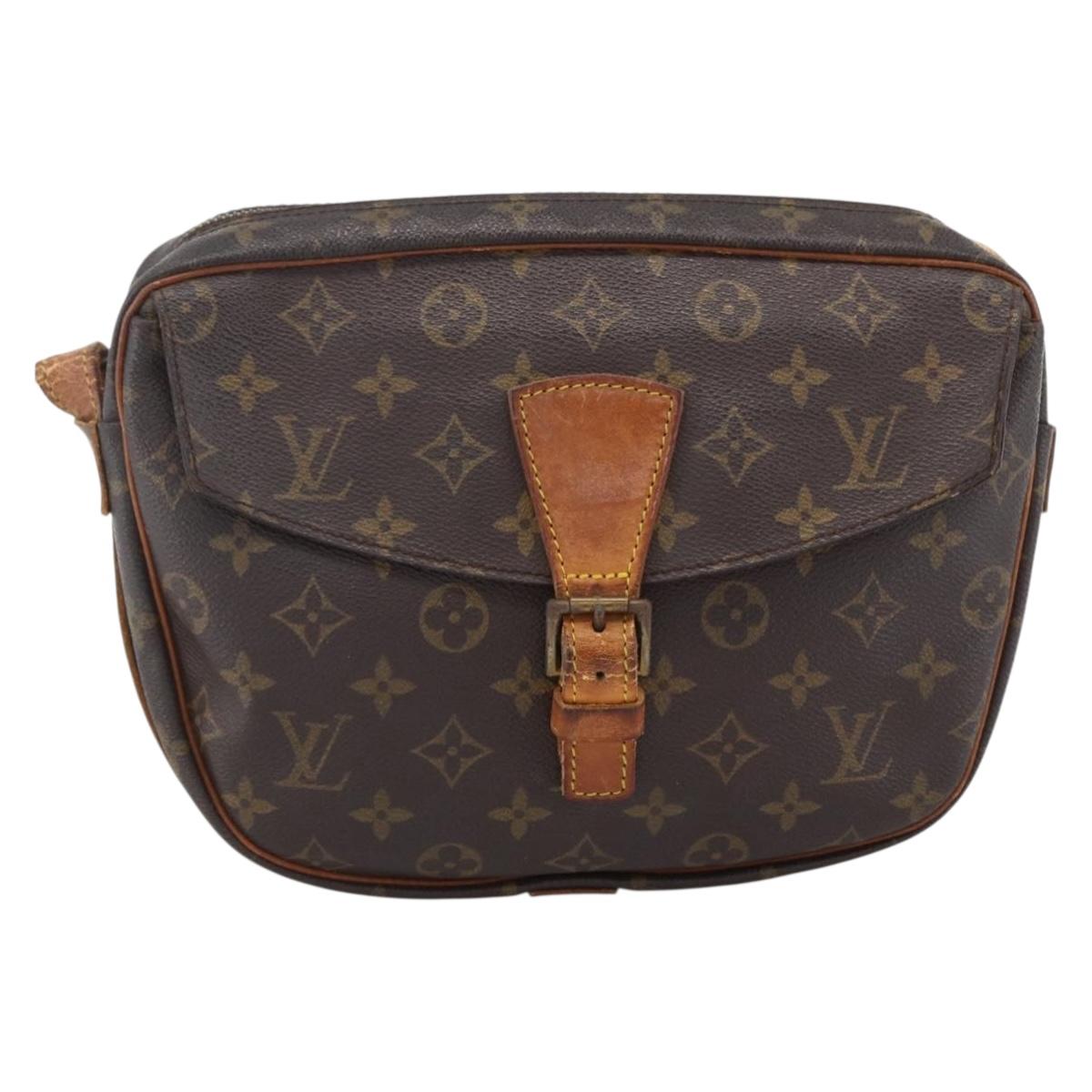 LOUIS VUITTON Monogram Jeune Fille GM Shoulder Bag M51225 LV Auth ka2732