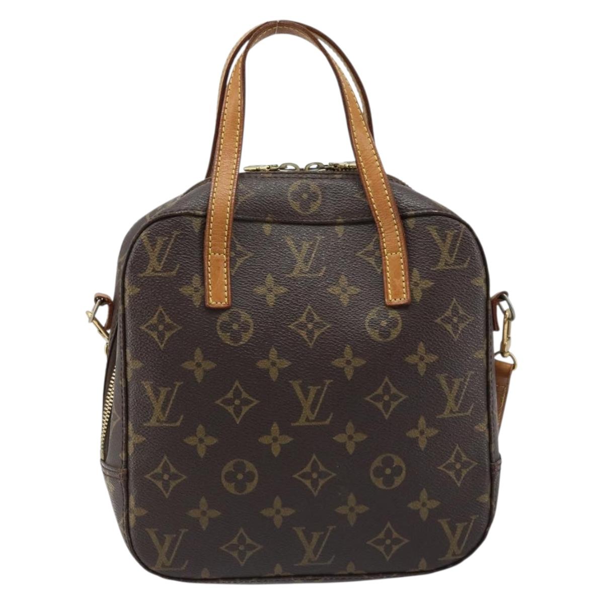 LOUIS VUITTON Monogram Spontini Hand Bag M47500 LV Auth ka2734