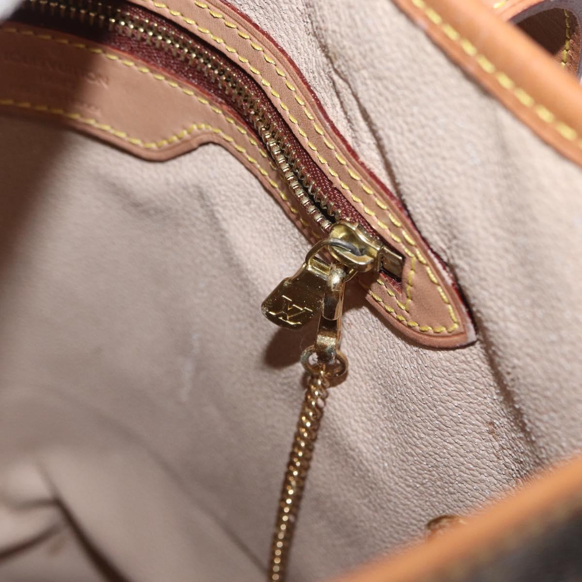 LOUIS VUITTON Monogram Bucket GM Shoulder Bag M42236 LV Auth ka2749