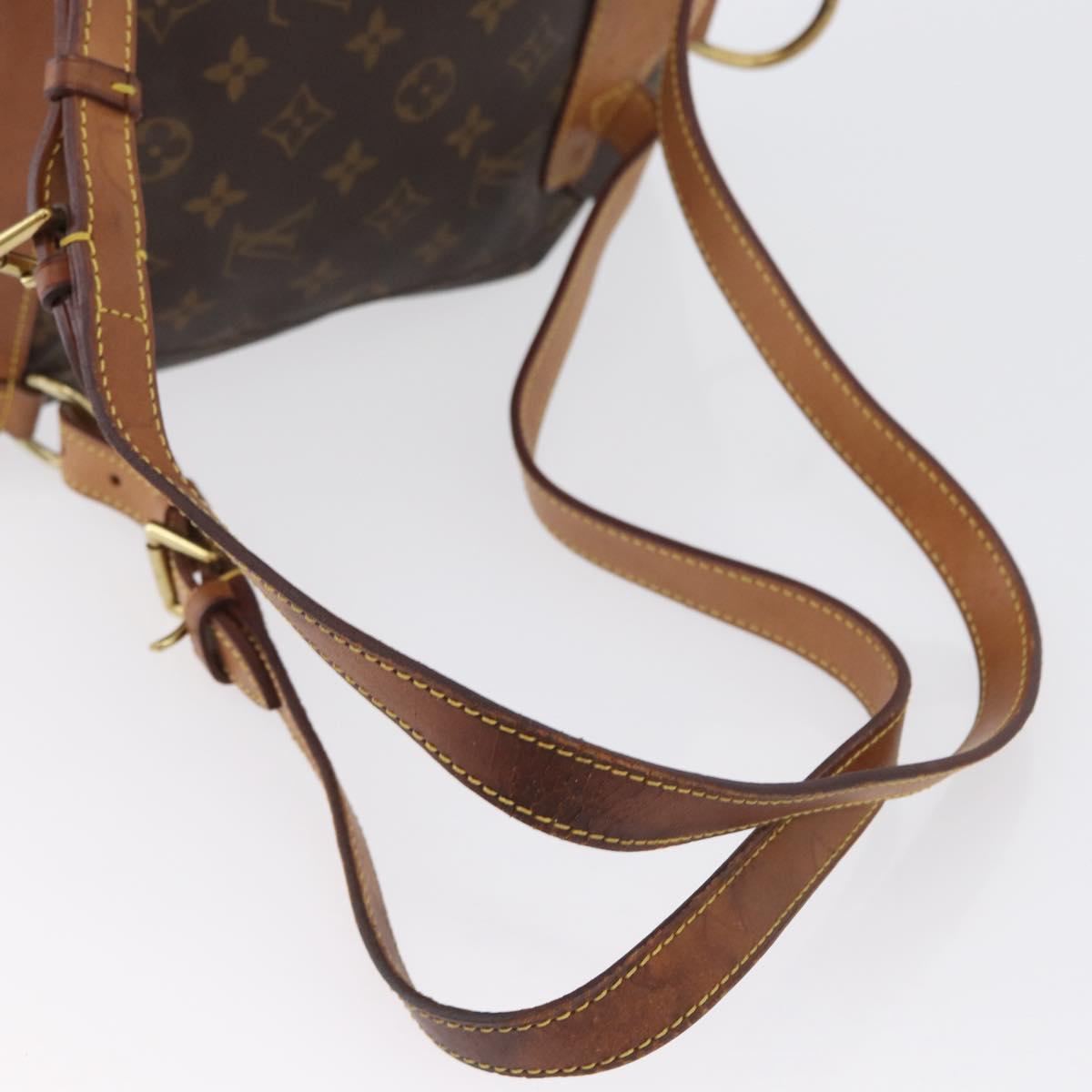 LOUIS VUITTON Monogram Montsouris PM Backpack M51137 LV Auth ka2751