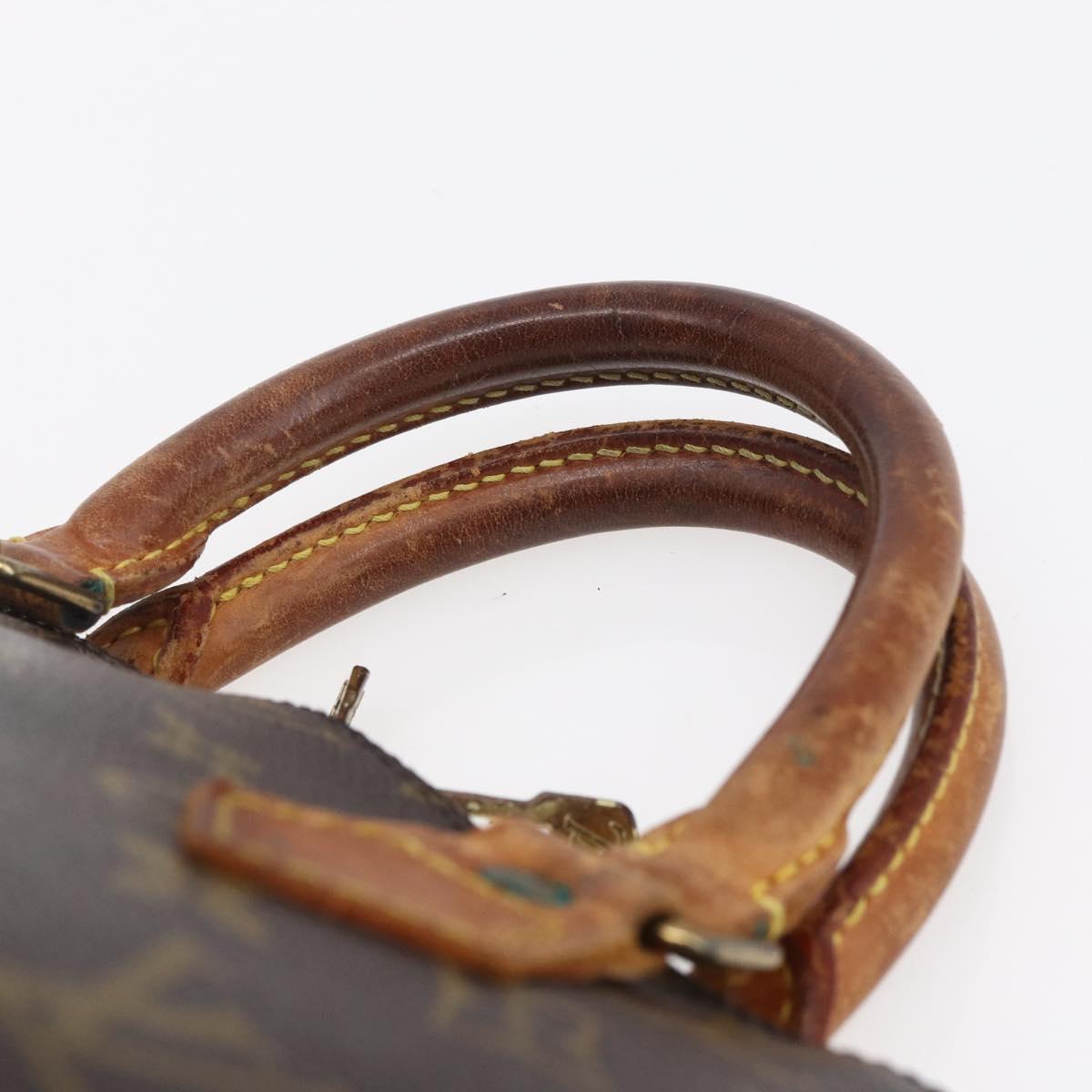 LOUIS VUITTON Monogram Alma Hand Bag M51130 LV Auth ka276