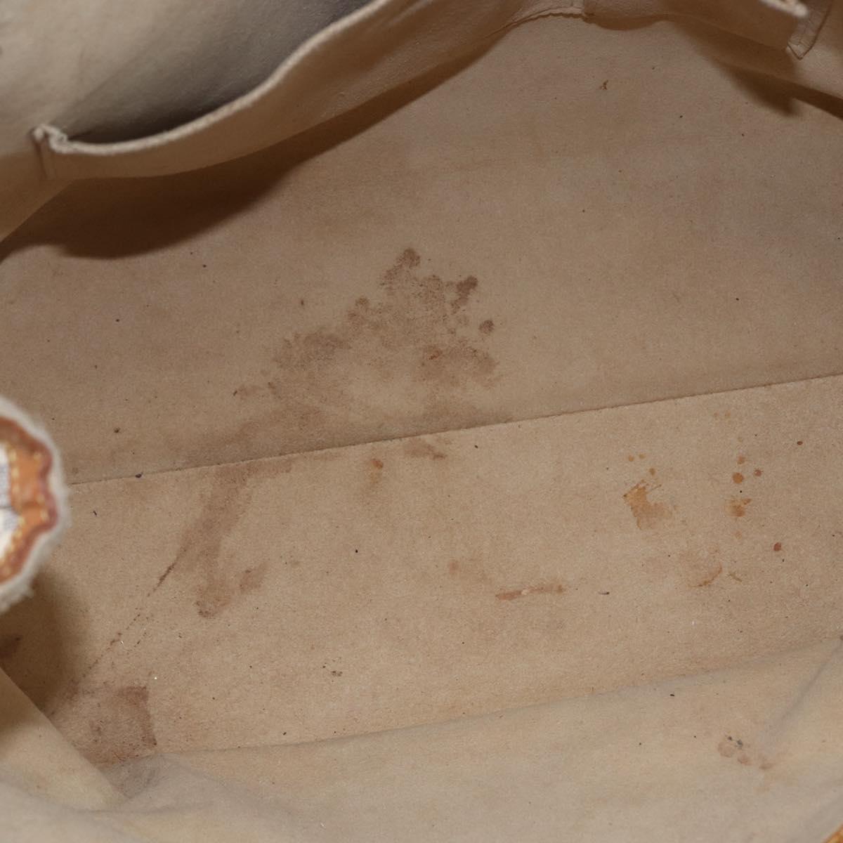 LOUIS VUITTON Damier Azur Hampstead MM Tote Bag N51206 LV Auth ka278