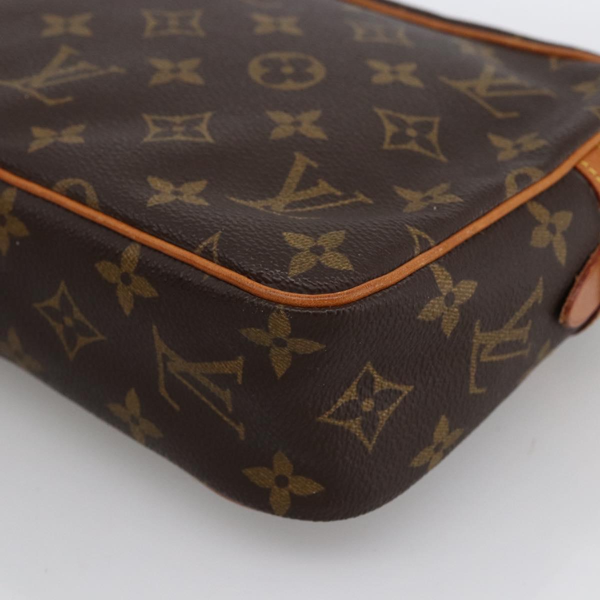 LOUIS VUITTON Monogram Compiegne 23 Clutch Bag M51847 LV Auth ka2802