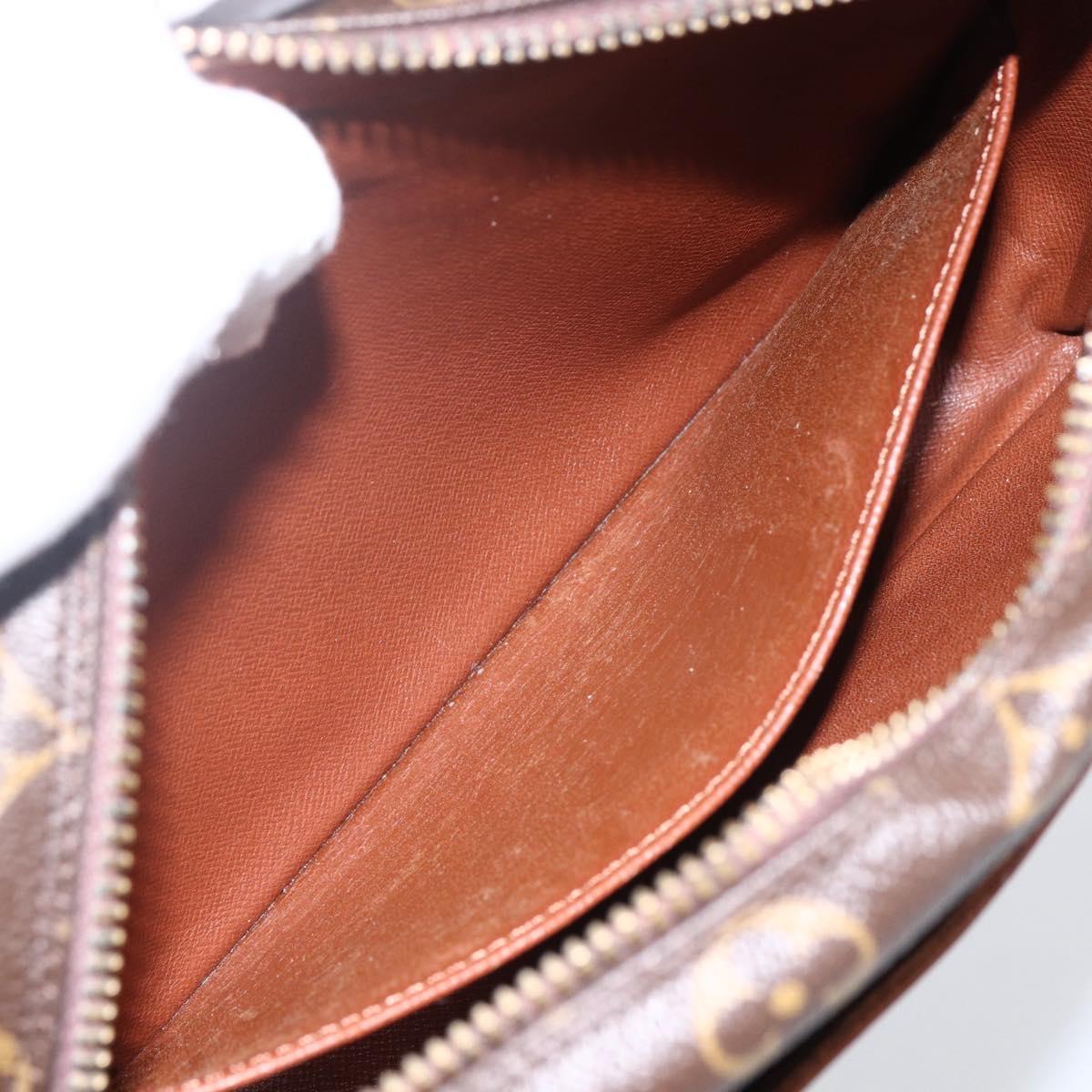 LOUIS VUITTON Monogram Compiegne 23 Clutch Bag M51847 LV Auth ka2802