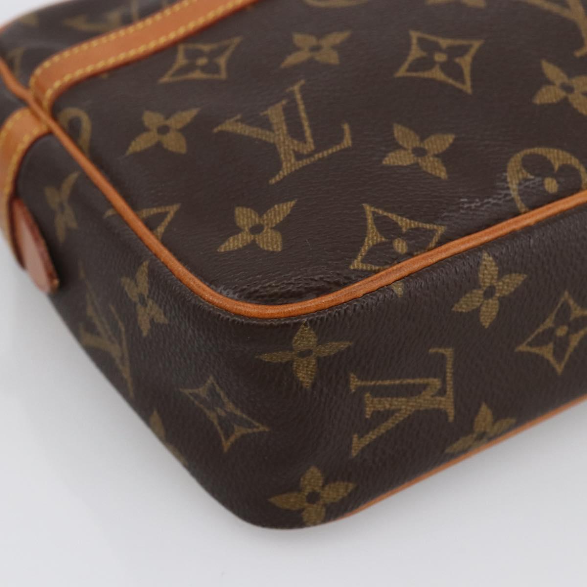 LOUIS VUITTON Monogram Compiegne 23 Clutch Bag M51847 LV Auth ka2802
