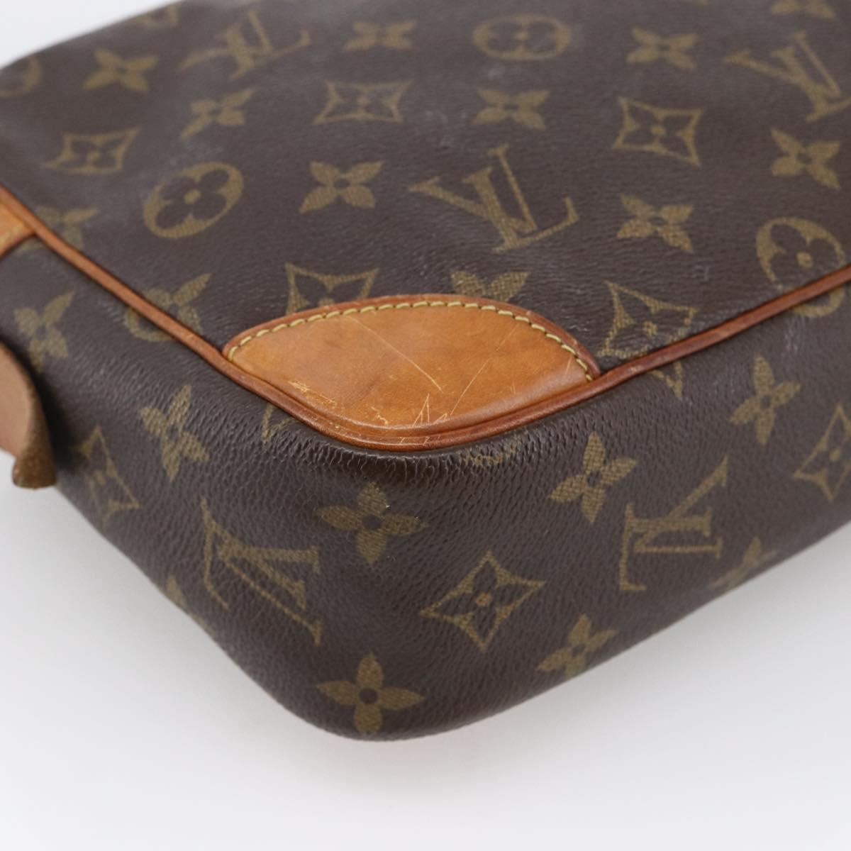 LOUIS VUITTON Monogram Compiegne 28 Clutch Bag M51845 LV Auth ka2808