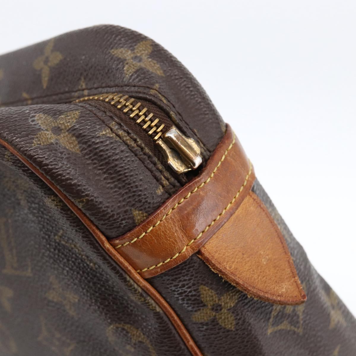 LOUIS VUITTON Monogram Compiegne 28 Clutch Bag M51845 LV Auth ka2808