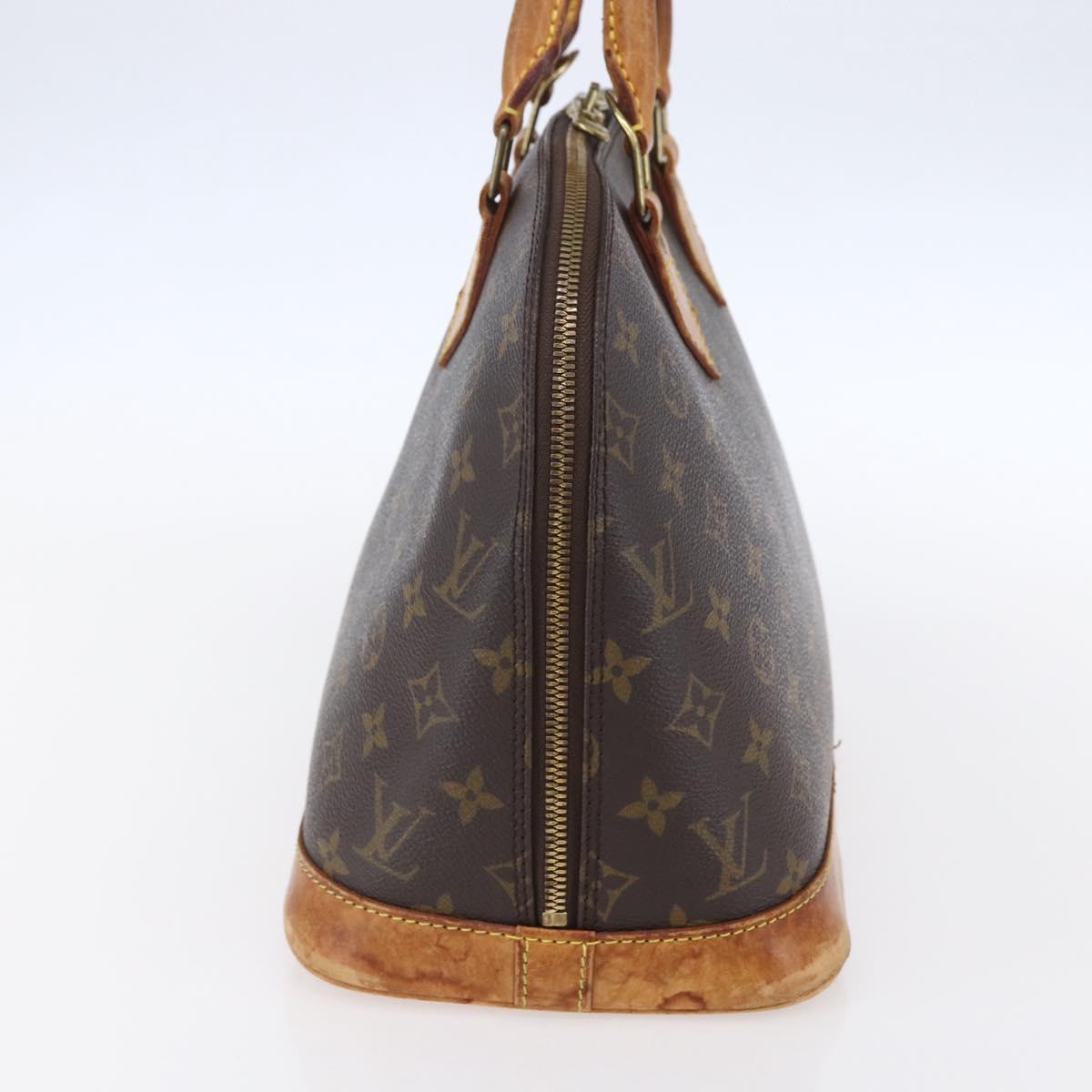 LOUIS VUITTON Monogram Alma Hand Bag M51130 LV Auth ka281