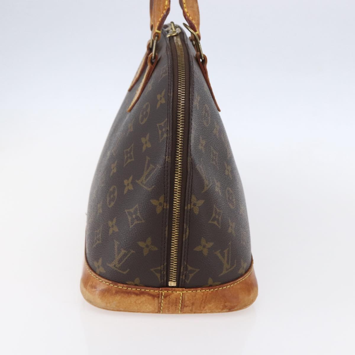 LOUIS VUITTON Monogram Alma Hand Bag M51130 LV Auth ka281