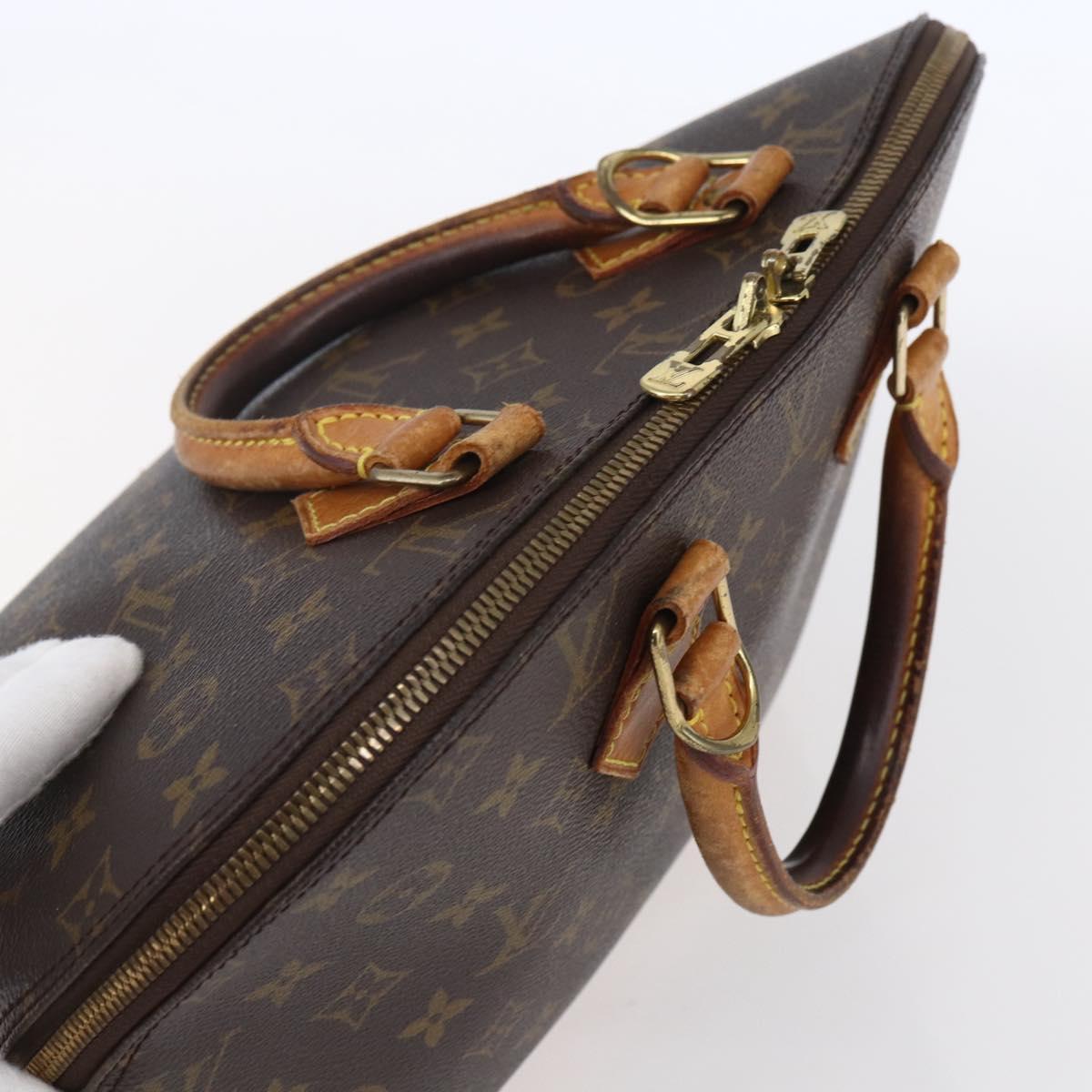 LOUIS VUITTON Monogram Alma Hand Bag M51130 LV Auth ka281