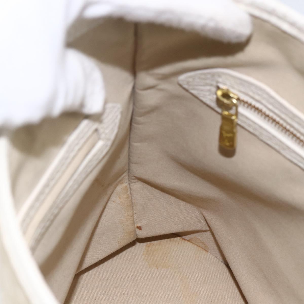 LOUIS VUITTON Monogram Mini Lin Bucket PM Shoulder Bag Dunne M95316 Auth ka2813