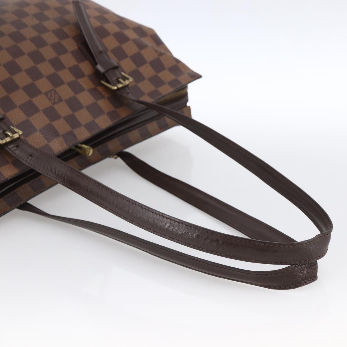 LOUIS VUITTON Damier Ebene Chelsea Tote Bag N51119 LV Auth ka2815
