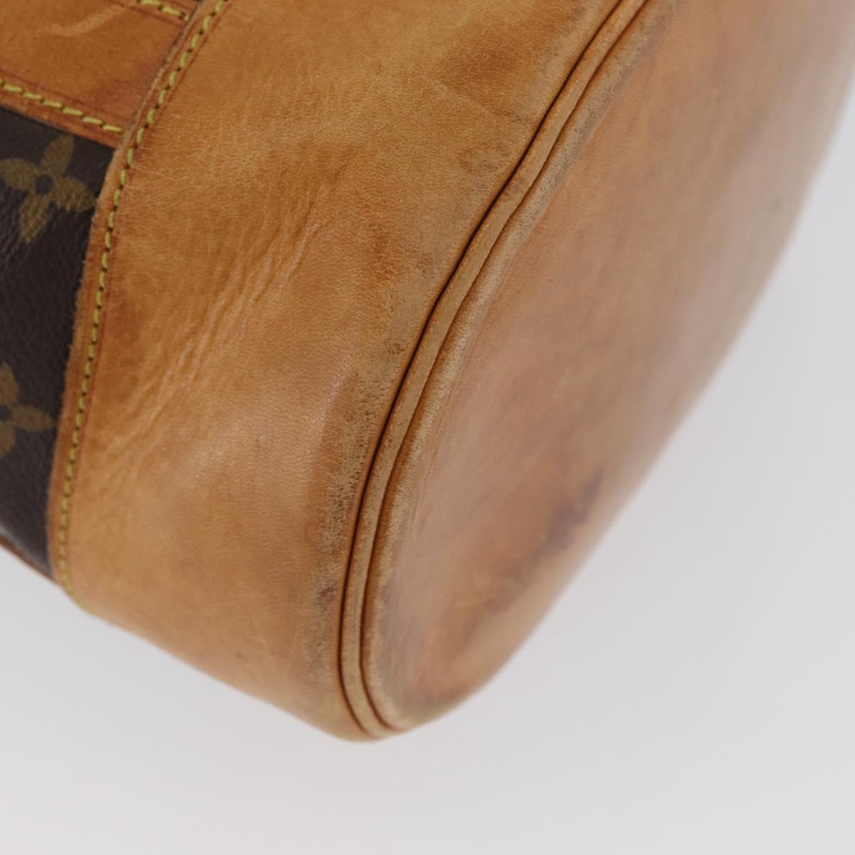 LOUIS VUITTON Monogram Randonnee PM Shoulder Bag M42243 LV Auth ka2816