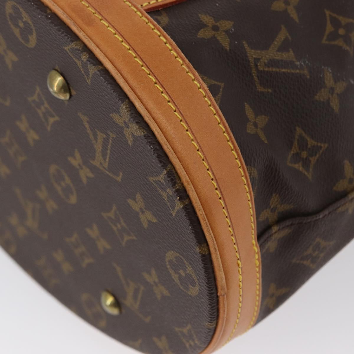 LOUIS VUITTON Monogram Bucket GM Shoulder Bag M42236 LV Auth ka2817