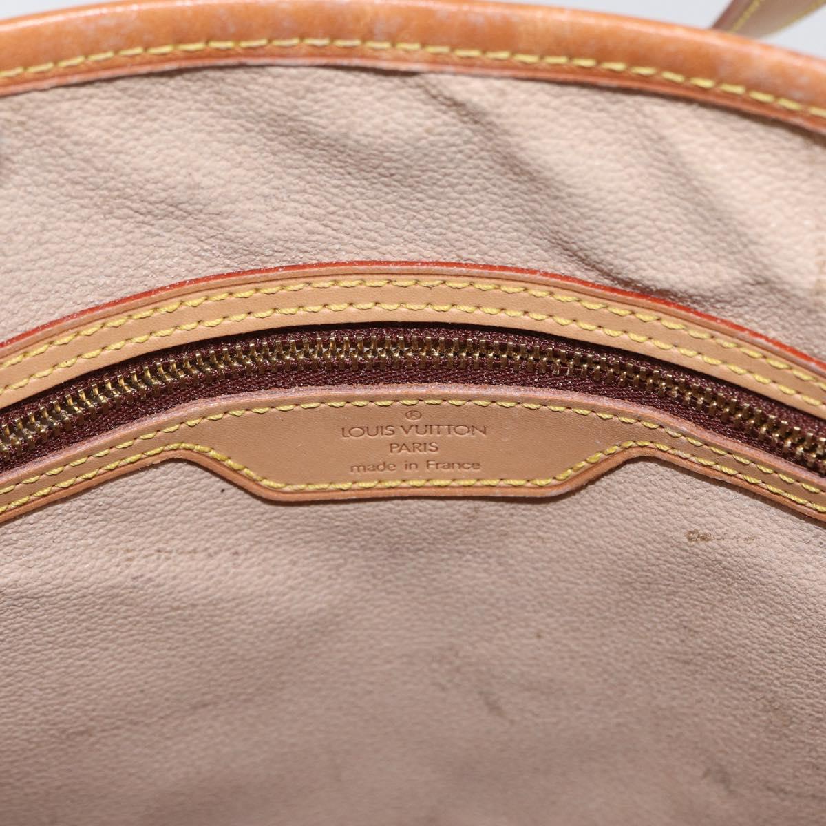 LOUIS VUITTON Monogram Bucket GM Shoulder Bag M42236 LV Auth ka2817