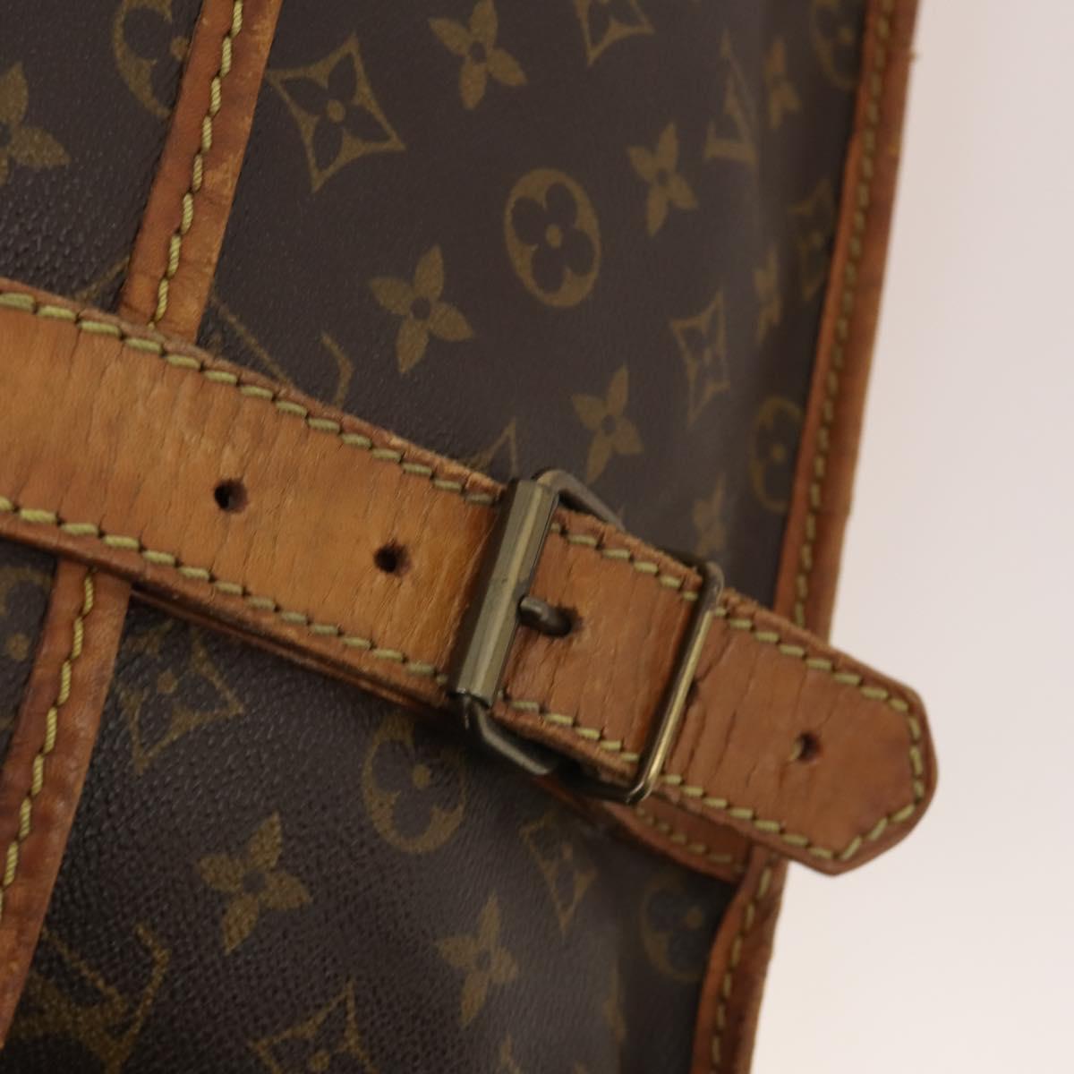 LOUIS VUITTON Monogram Sac Kleber Travel Bag M58122 LV Auth ka2837