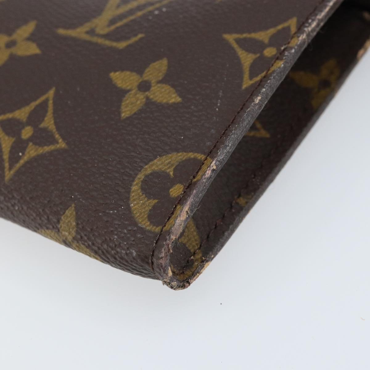 LOUIS VUITTON Monogram Bucket PM Accessory Pouch LV Auth ka2841