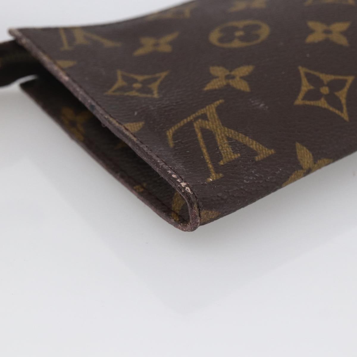 LOUIS VUITTON Monogram Bucket GM Accessory Pouch LV Auth ka2842