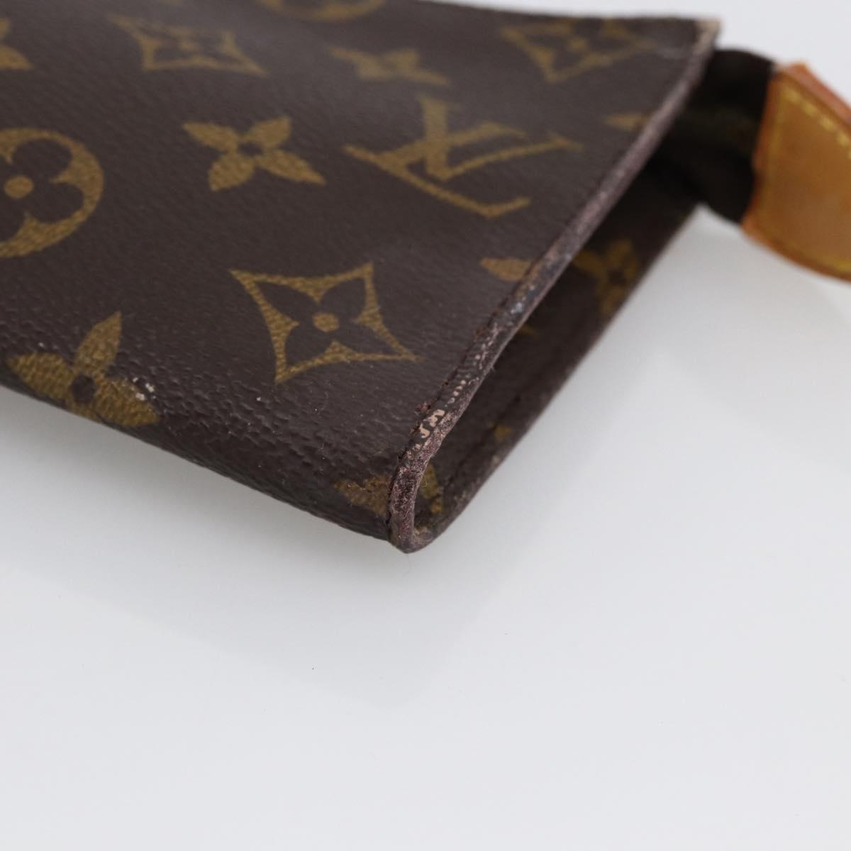 LOUIS VUITTON Monogram Bucket GM Accessory Pouch LV Auth ka2842