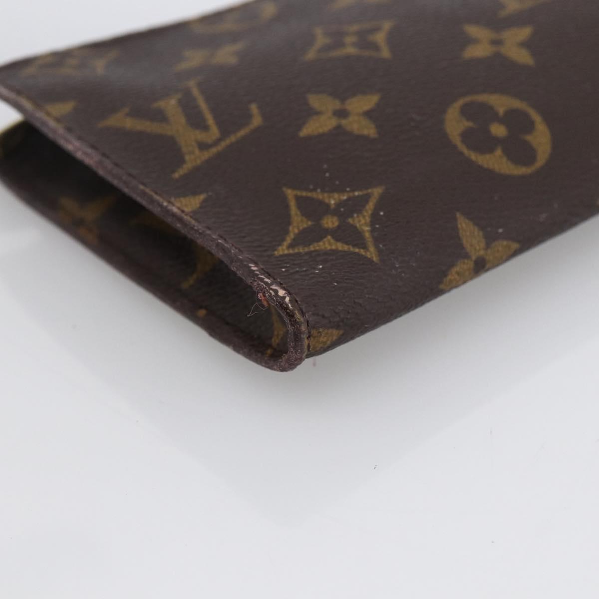 LOUIS VUITTON Monogram Bucket GM Accessory Pouch LV Auth ka2842