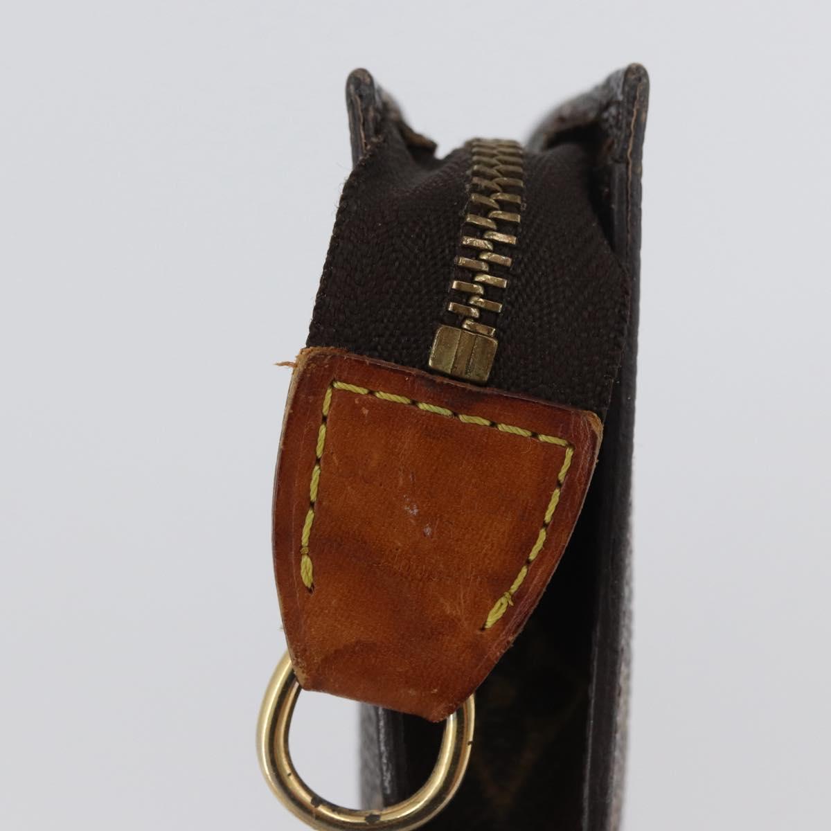 LOUIS VUITTON Monogram Bucket PM Accessory Pouch LV Auth ka2844