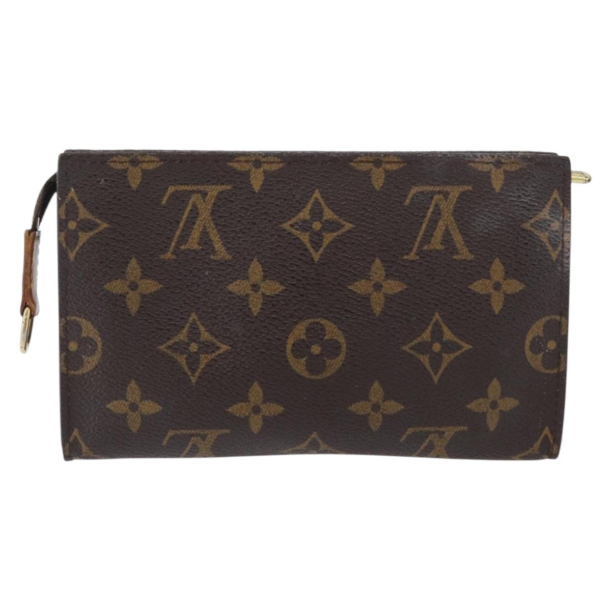 LOUIS VUITTON Monogram Bucket PM Accessory Pouch LV Auth ka2844