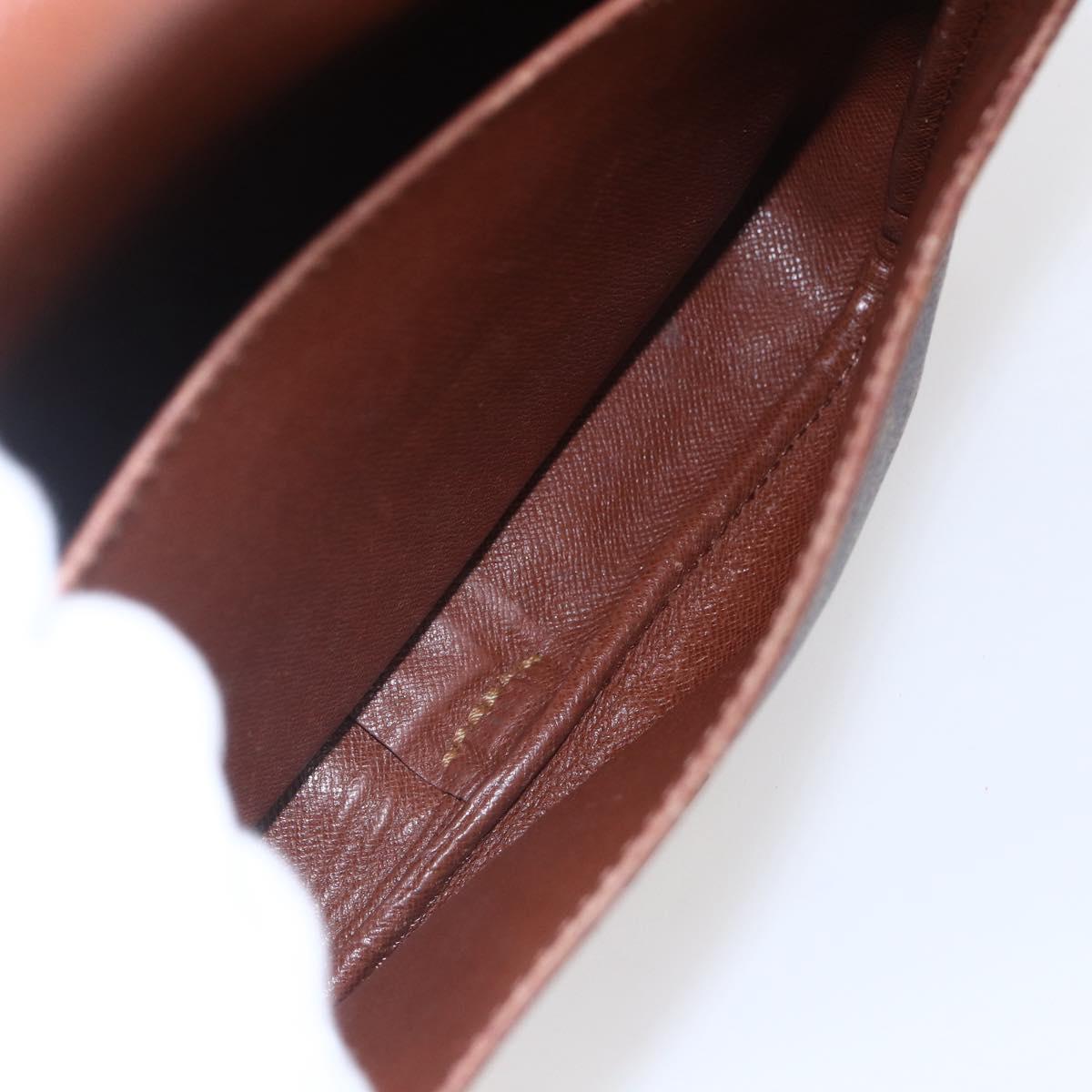 LOUIS VUITTON Monogram Cartouchiere MM Shoulder Bag M51253 LV Auth ka285