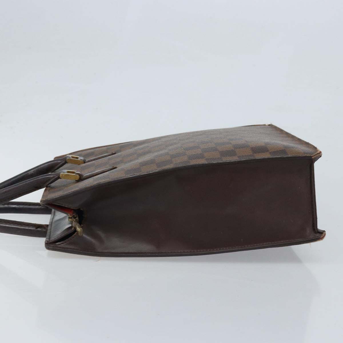 LOUIS VUITTON Damier Ebene Venice PM Hand Bag N51145 LV Auth ka2850