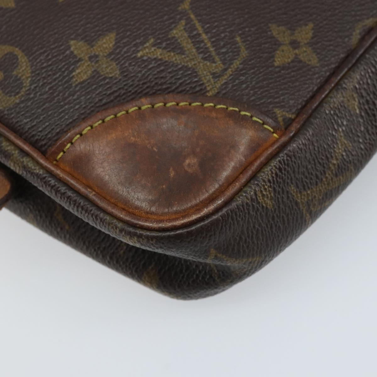 LOUIS VUITTON Monogram Marly Dragonne GM Clutch Bag M51825 LV Auth ka2854