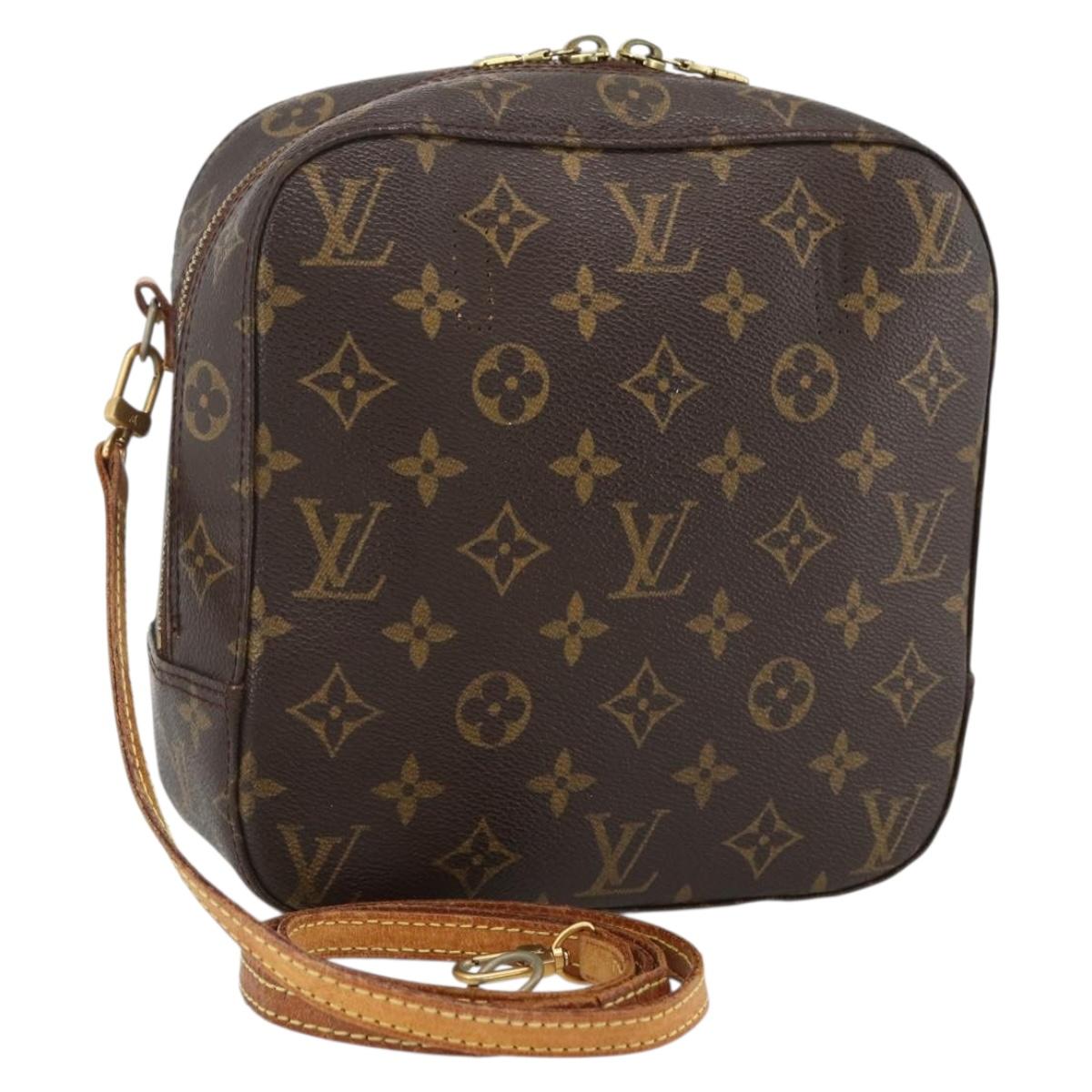 LOUIS VUITTON Monogram Spontini Hand Bag M47500 LV Auth ka2855