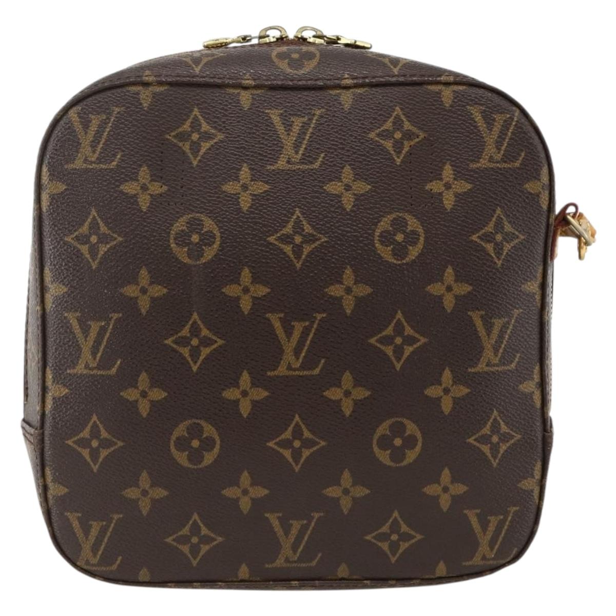 LOUIS VUITTON Monogram Spontini Hand Bag M47500 LV Auth ka2855