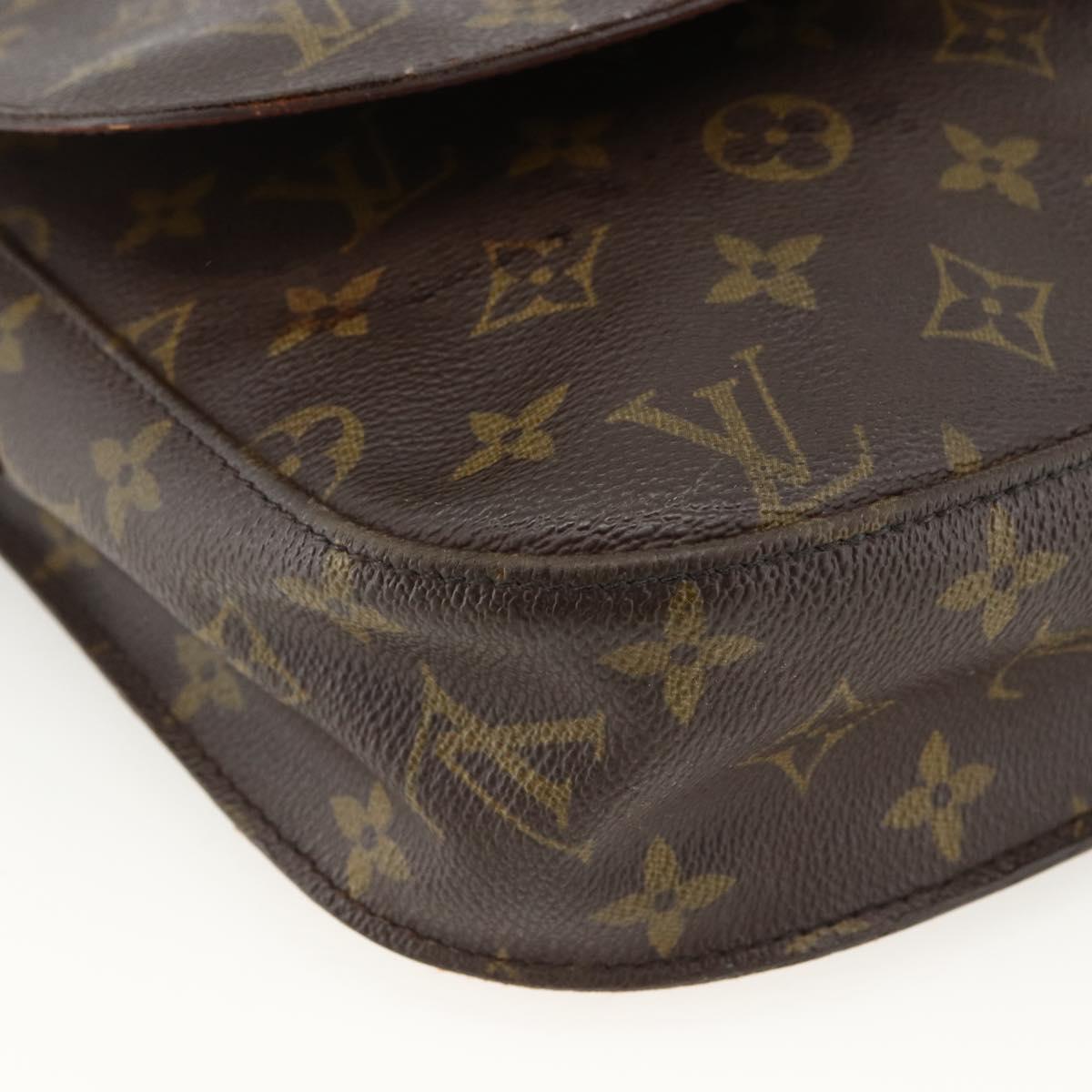 LOUIS VUITTON Monogram Saint Cloud GM Shoulder Bag M51242 LV Auth ka2858