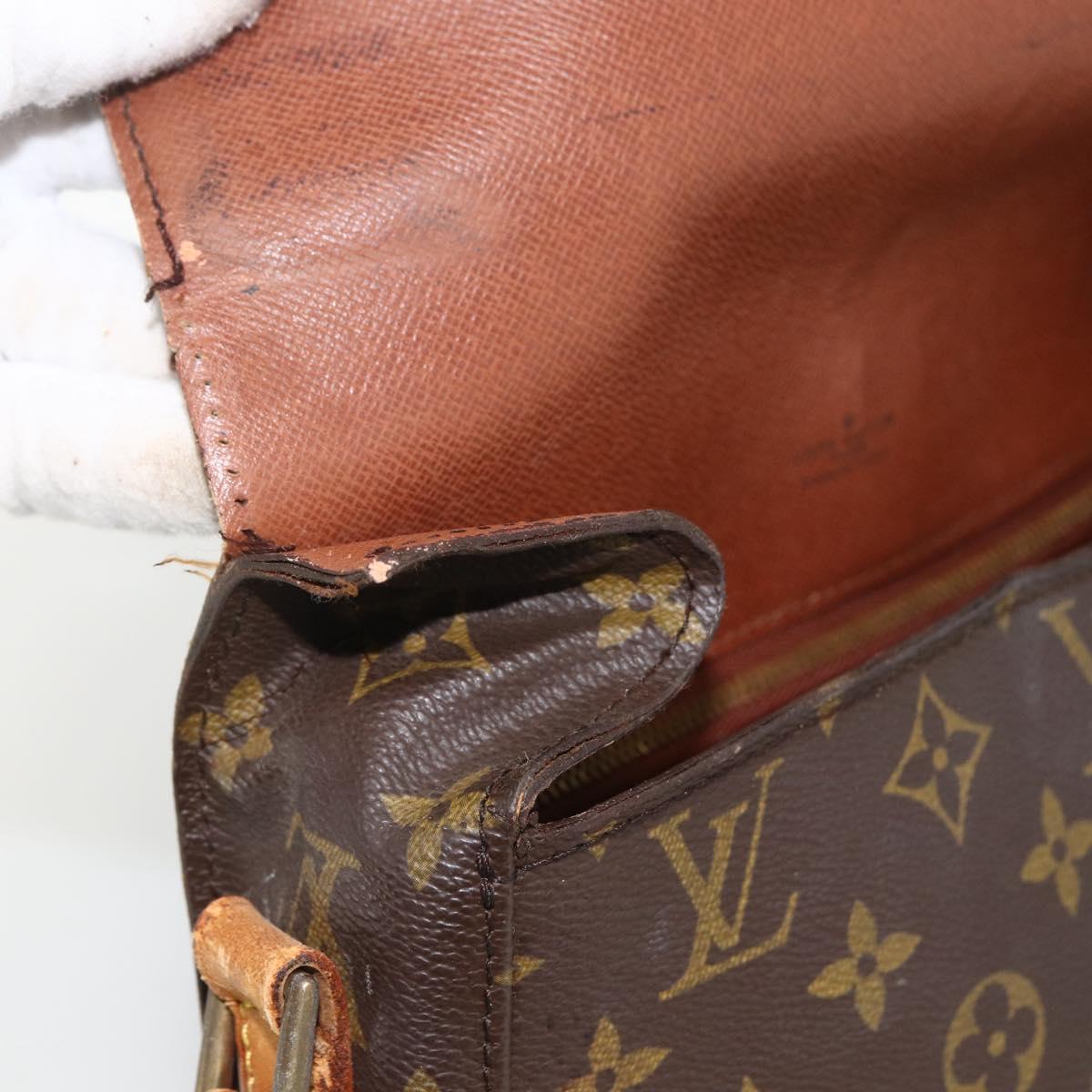 LOUIS VUITTON Monogram Saint Cloud GM Shoulder Bag M51242 LV Auth ka2858