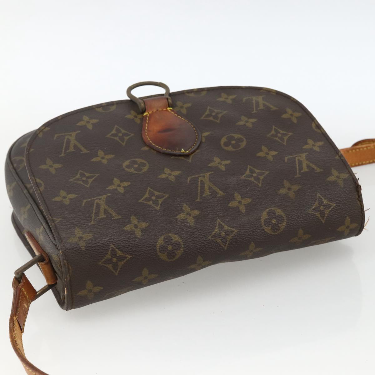 LOUIS VUITTON Monogram Saint Cloud GM Shoulder Bag M51242 LV Auth ka2858
