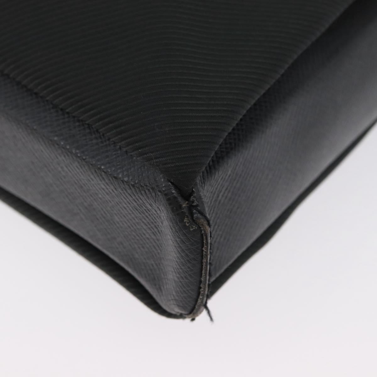 LOUIS VUITTON Taiga Saratov GM Shoulder Bag Ardoise M30882 LV Auth ka2868